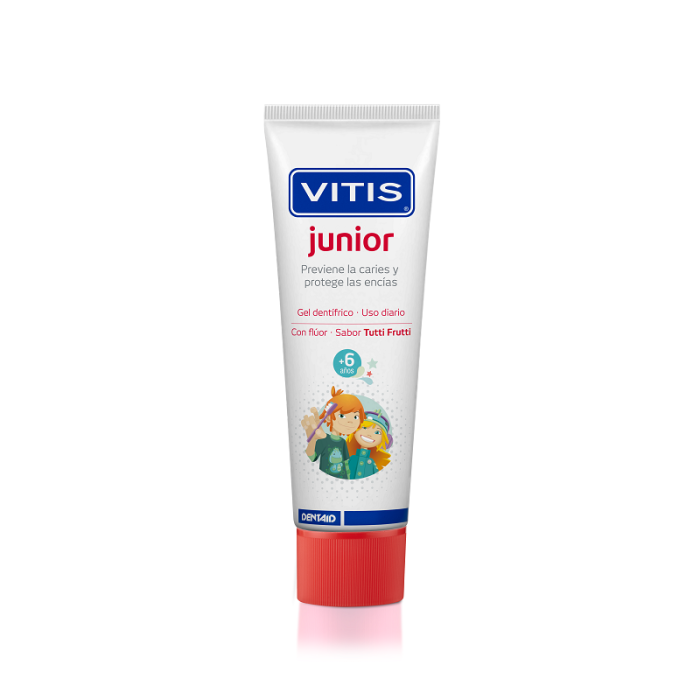Gel Dentrifico Junior Sabor Tutti Fruti +6 Años 75 ml