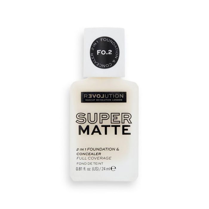 Revolution Relove SuperMatte Foundation Base de Maquillaje ...