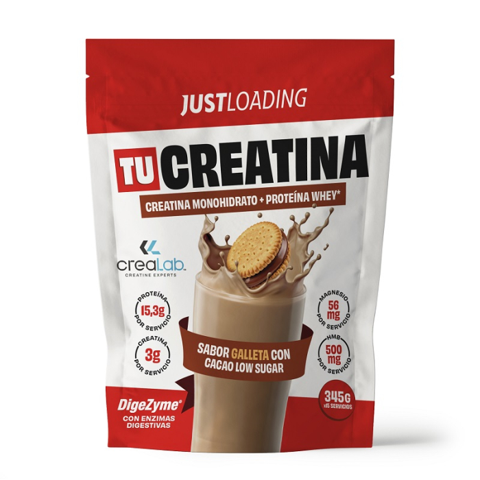 Creatina + Proteína Whey Cookie 345 gr