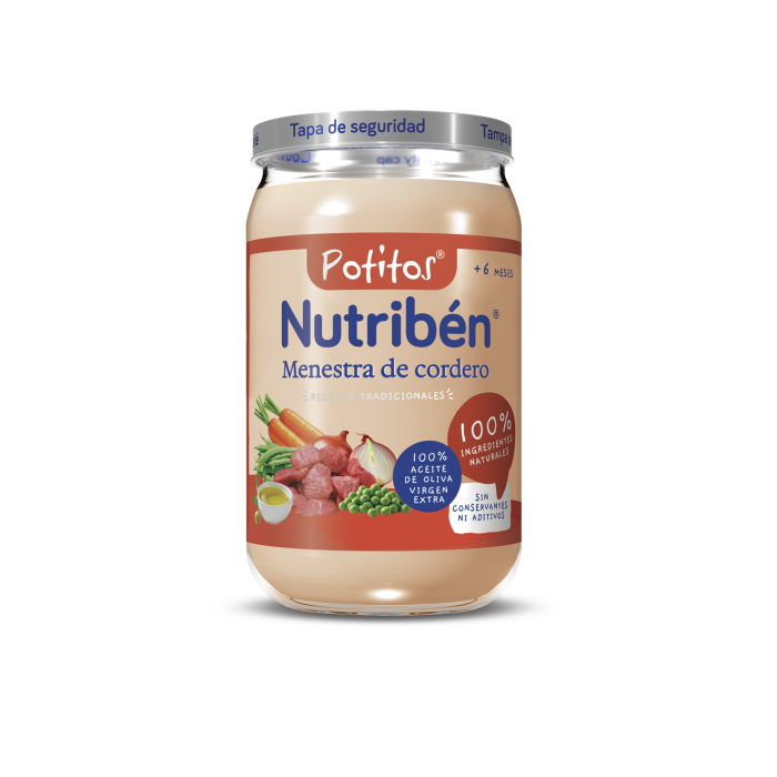 Nutriben Potito Menestra De Cordero 235Gr