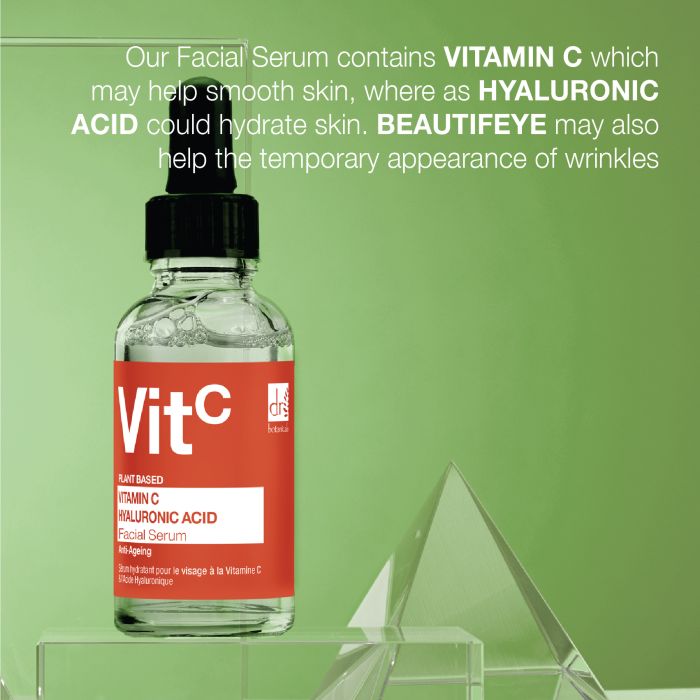 Sérum Facial Hidratante com Vitamina C & Ácido Hialurónico