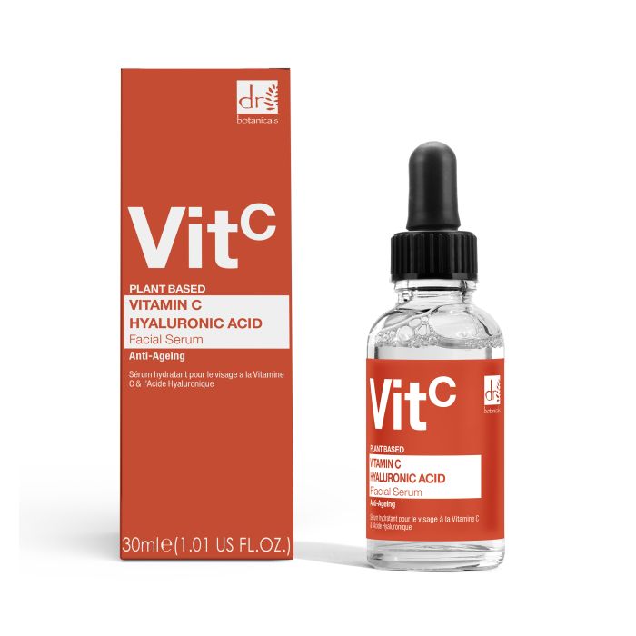 Sérum Facial Hidratante com Vitamina C & Ácido Hialurónico