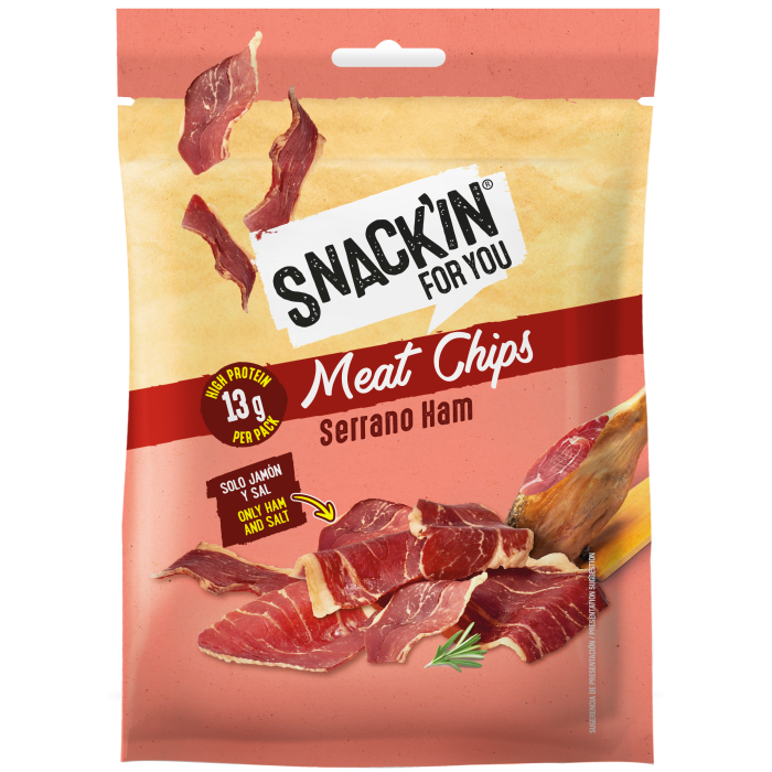 Snack de Presunto Serrano Crocante 20 gr