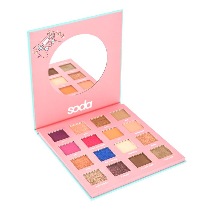 Paleta de Sombras Game Over  Soda