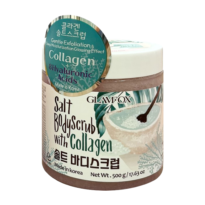 Esfoliante Corporal de Sal com Colagénio 500 gr