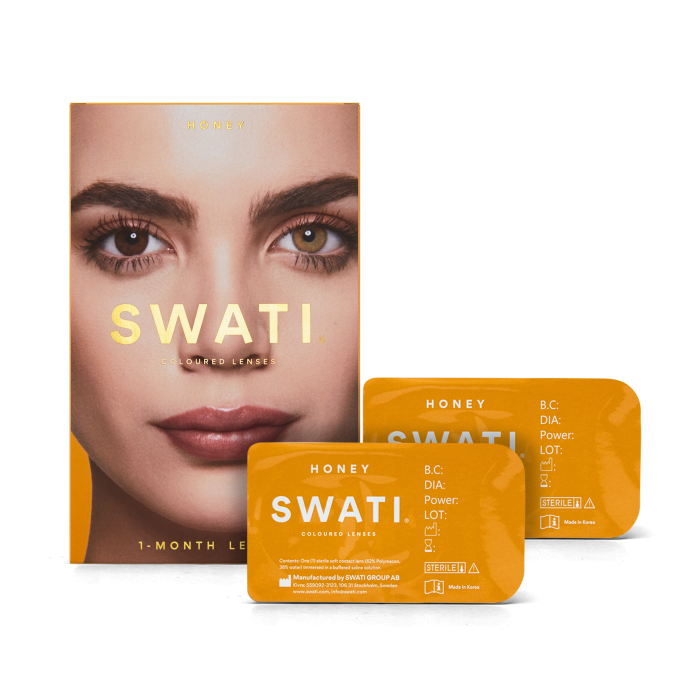 Lentes de Contacto Cor Mel  Swati