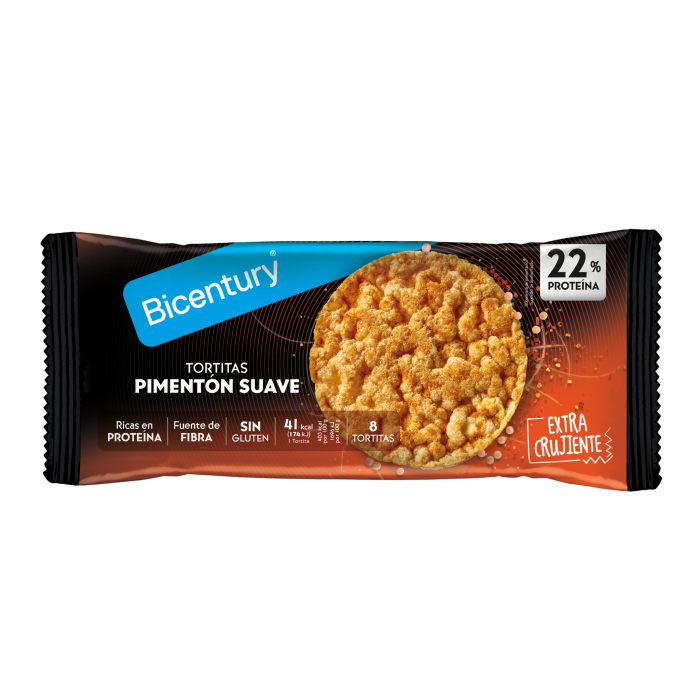Tortitas Pimentão Suave 82 gr  Bicentury
