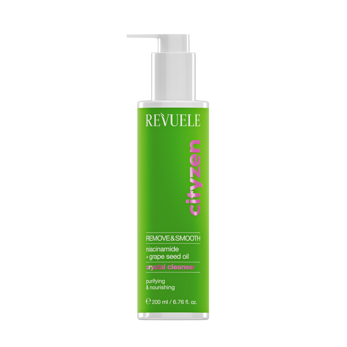Cityzen Remove & Smooth Crystal Clenaser Niacinamida + Aceite Semilla de Uvas 200 ml