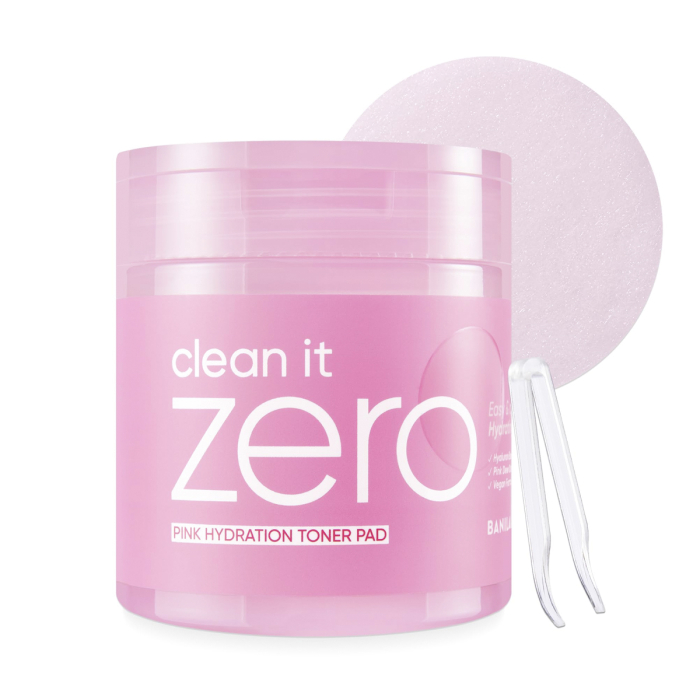 Clean it Zero Pink Hydration Toner Pad 235 ml