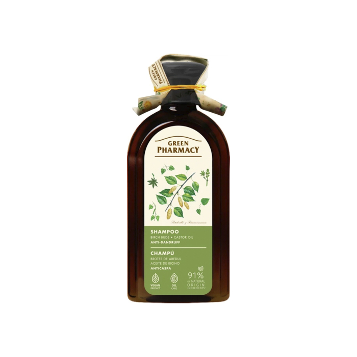 Champú Anticaspa Brotes de Abedul y Aceite de Ricino 350 ml