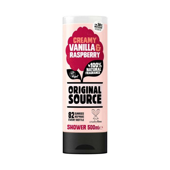 GEL DE BAÑO VANILLA & RASPBERRY 500 ML