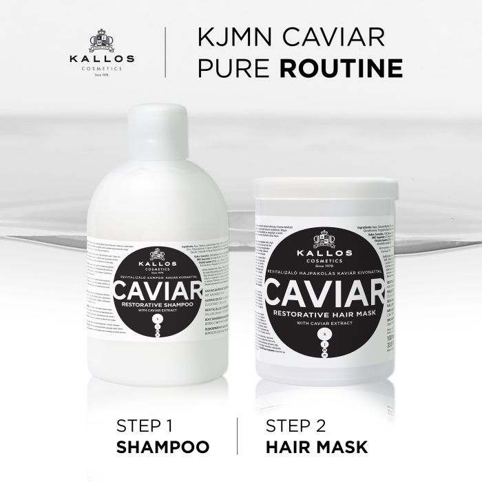Champú con Extracto de Caviar