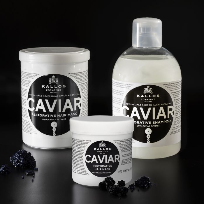 Champú con Extracto de Caviar