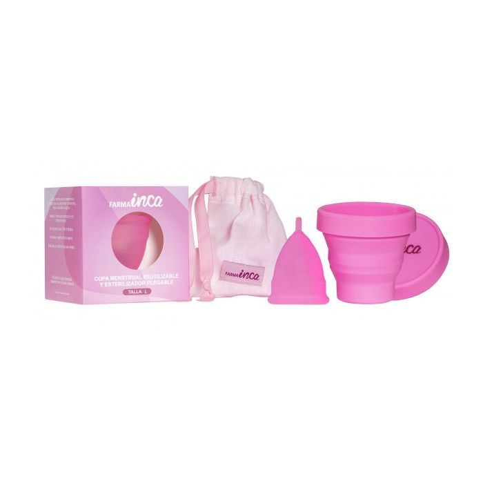 Inca Esterilizador Grande Copa Menstrual 1 ud