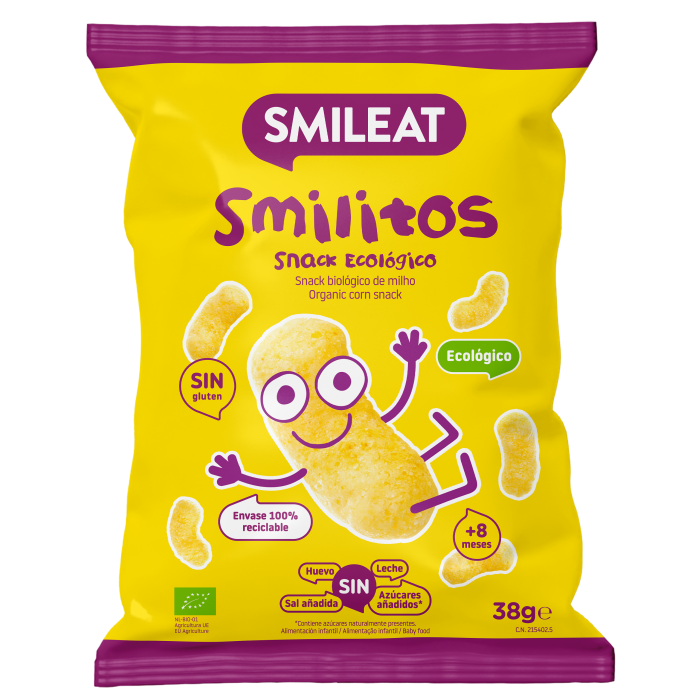 Smilitos de Maíz Ecológico 38 gr