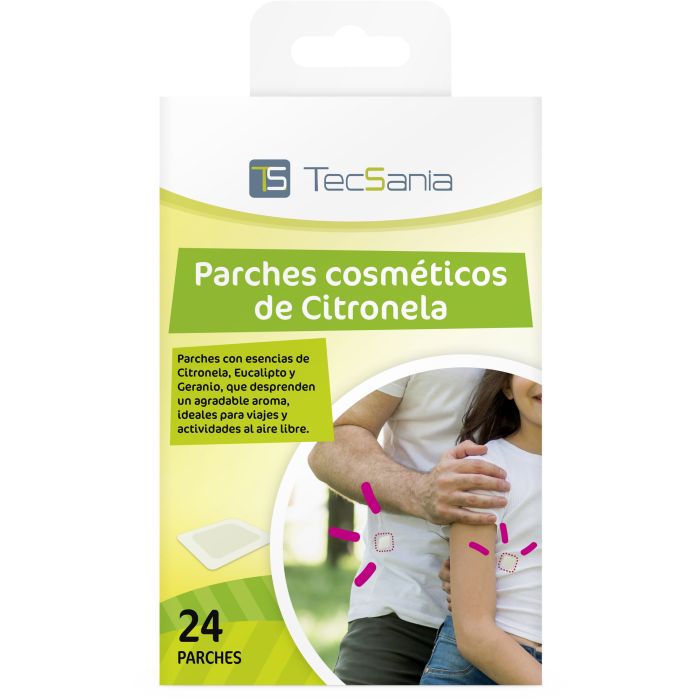 Patches cosméticos de citronela