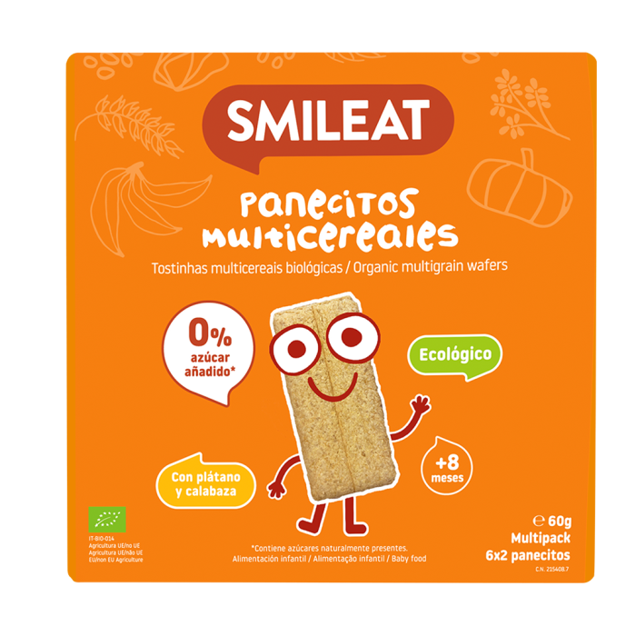 Panecillos Multicereales Ecológicos 60 gr