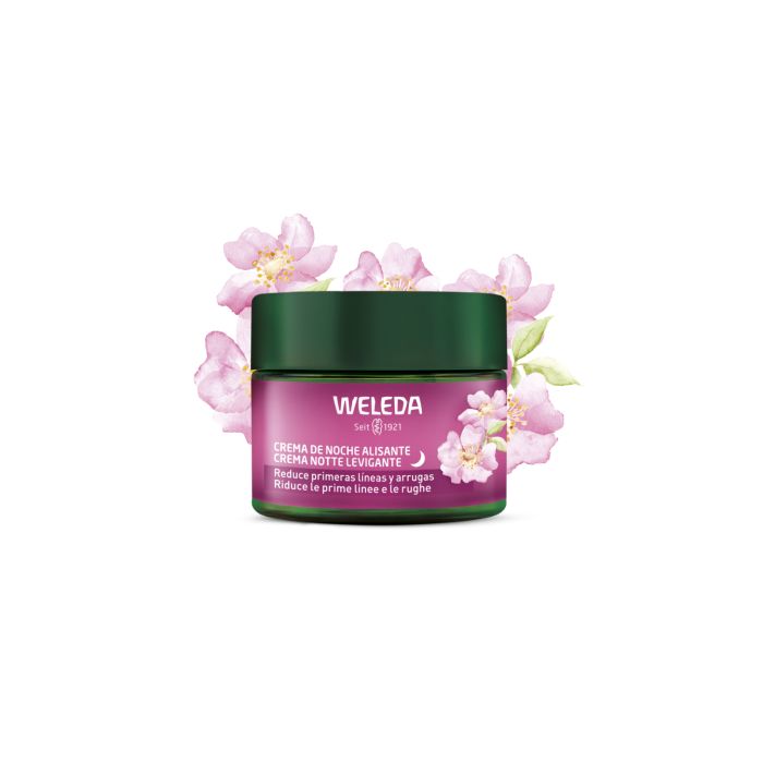 Crema De Noche Alisante Rosa Mosqueta Y Té Blanco 40 Ml