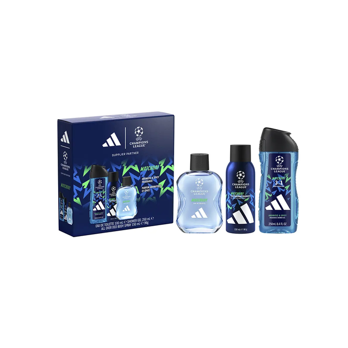 Estuche UEFA Champions League Matchday Eau de Toilette 400 ml