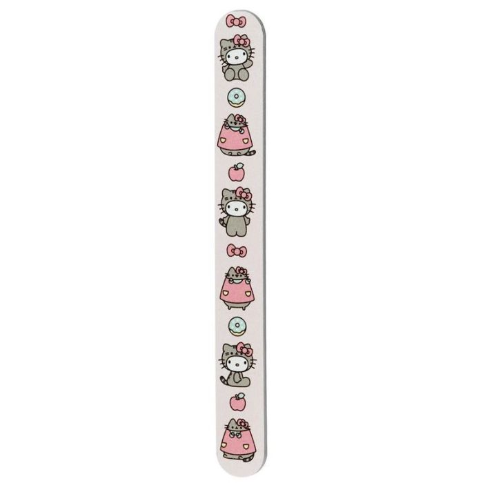 Lima de uñas Hello Kitty y Gato Pusheen