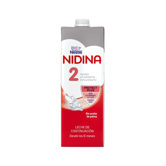 Nestlé Nidina 2 Leche de Continuación lista para tomar
