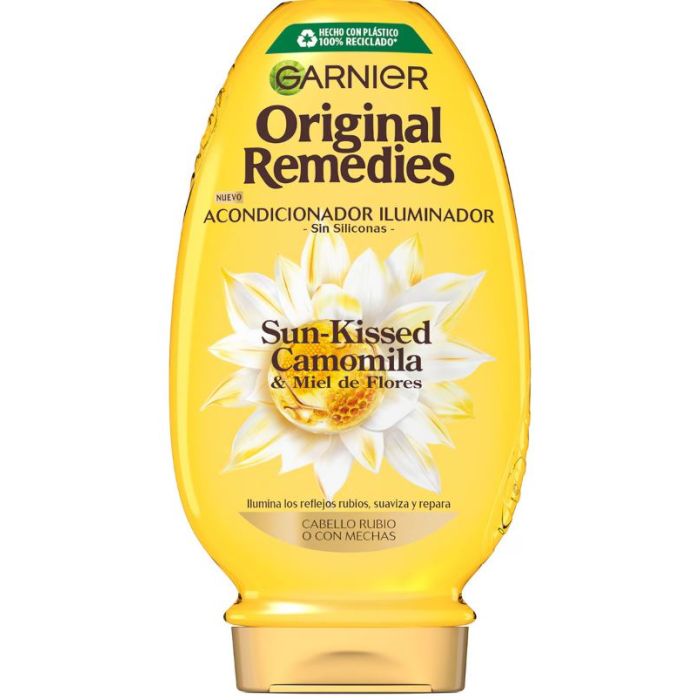 Acondicionador Iluminador Sun-Kissed con Camomila y Miel de Flores 250 ml