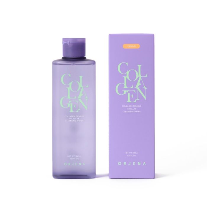 Água desmaquilhante de limpeza micelar com colágenio 300 ml