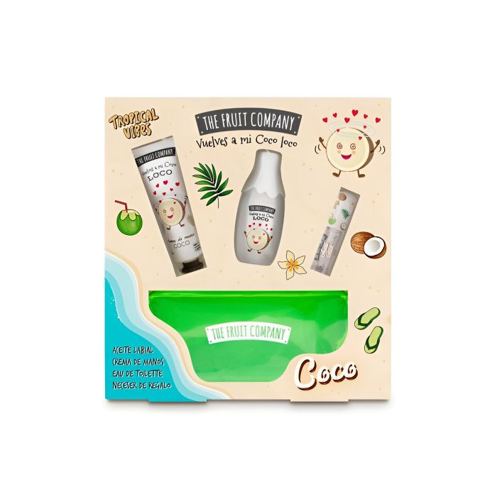 Set Summer Coco EDT + Crema de Manos + Aceite Labial + Neceser 100 ml