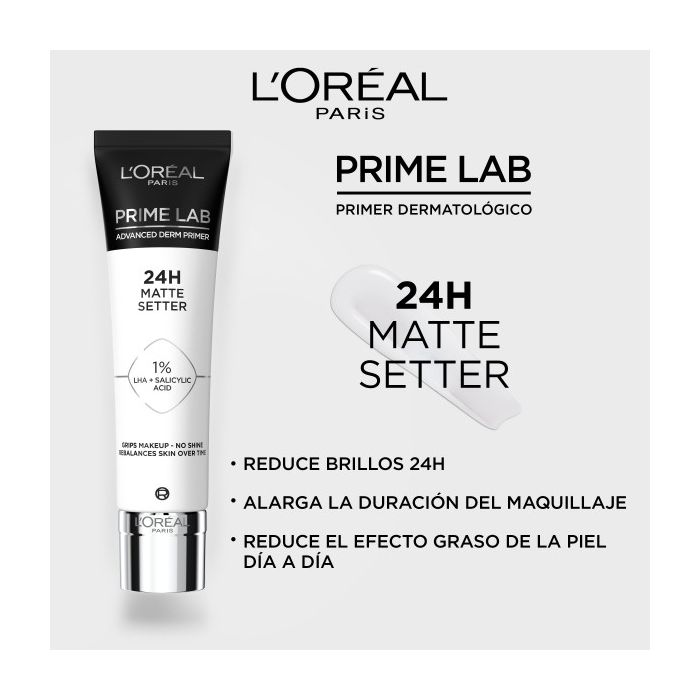 Prime Lab Matte Setter Prebase de Maquillaje