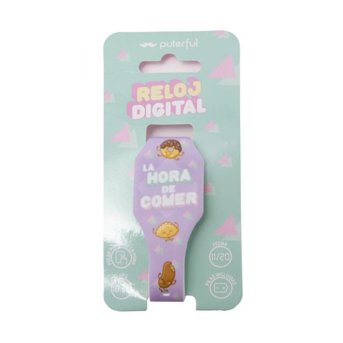Reloj Digital Hora de Comer