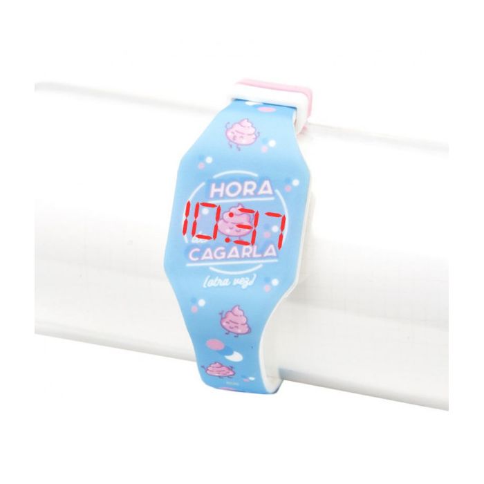 Reloj Digital La Hora de Cagarla