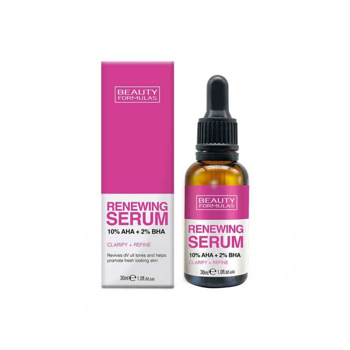 Beauty Formulas Sérum 10% AHA y 2% BA Renewing | Perfumerias Primor