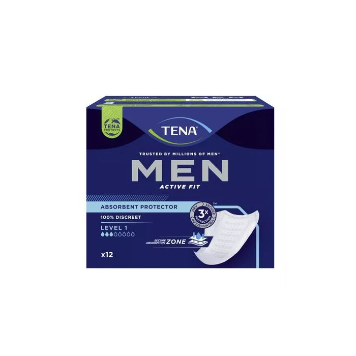 Compresas Protectoras Absorbentes para la Incontinencia Masculina