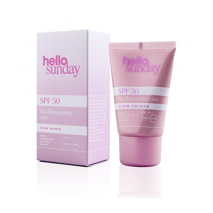 The Illuminating One Prebase SPF 50 efecto glow con ácido hialurónico