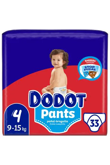 Dodot Size 4 Pull Up Pants (nappies)(33)