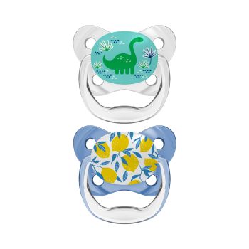 Imagen de Chupete Prevent Escudo Mariposa 6-18 Meses Talla 2