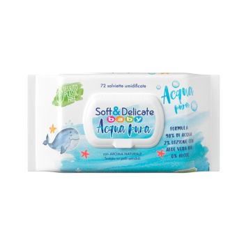 Soft &amp; Delicate Baby Toallitas Aqua