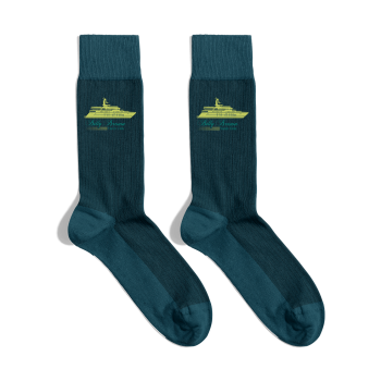 Calcetines Yatch Club Blank Navy Blue