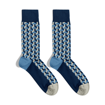 Calcetines 3D Square Shapes Socks