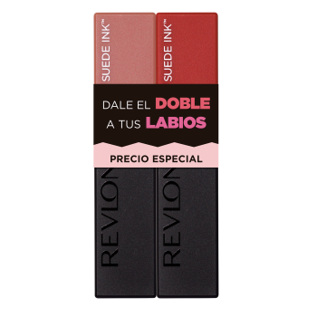 Pack Barra de Labios Mate Colorstay Suede Ink