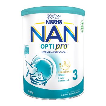 NAN OPTIPRO 3 Fórmula de Crecimiento +12M