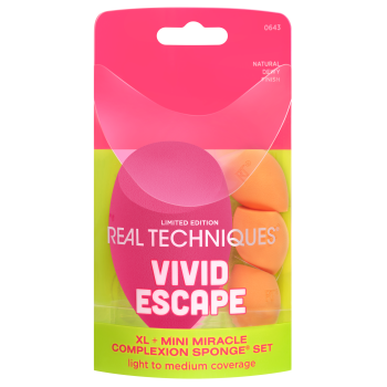 Vivid Escape XL + Mini Miracle Complexion Set Esponjas