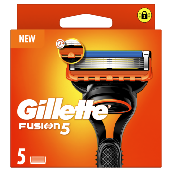 Gillete Fusion 5 Peças de substituição Manual para barbear 