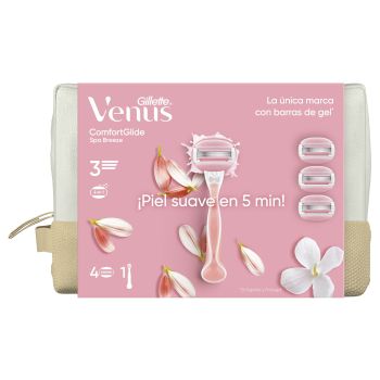 Pack de Verano ComfortGlide Spa Breeze Maquinilla + Recambios