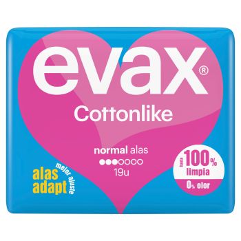 Cottonlike Compresas Normal Día con Alas