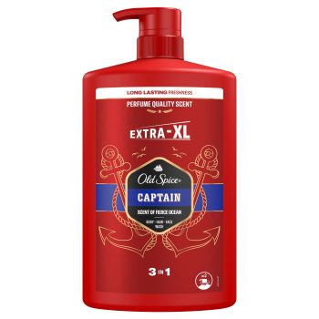 Gel de duche 3 em 1 Captain