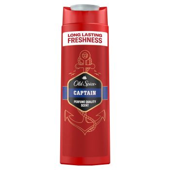 Gel de duche Captain 2 em 1