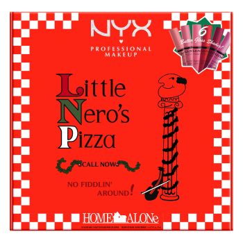 Home Alone Set Brillo de Labios Rosados Caja de Pizza Edición Limitada