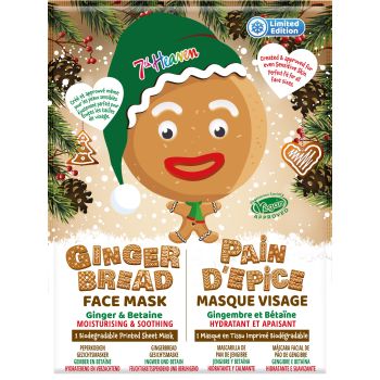 Mascarilla Facial Ginger Bread Hidratante y Calmante