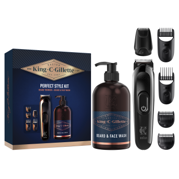 King C Perfect Style Kit Recortadora + Gel Limpiador
